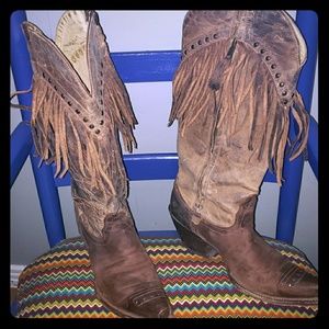 💥Final Price💥FRINGE TONY LAMA BOOTS